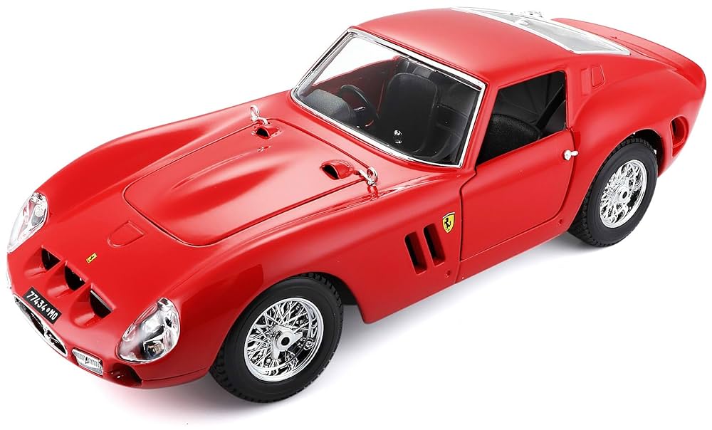 Bburago 15616602-1:18 Original Ferrari 250 GTO, pojazd